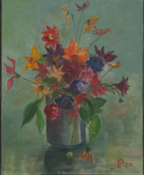 Bouquet multicolore, sans date.